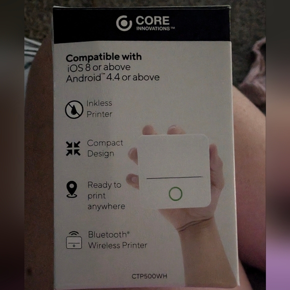 CORE INNOVATIONS™ Wireless Portable Thermal Printer Bundle - Picture 3 of 5